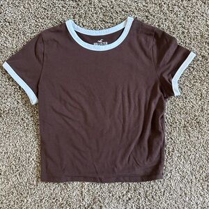 Brown Baby Tee